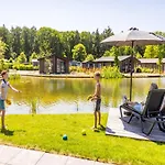 In Netherlands By Scenic Pond *