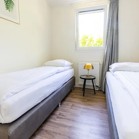 In Netherlands By Scenic Pond Шале *