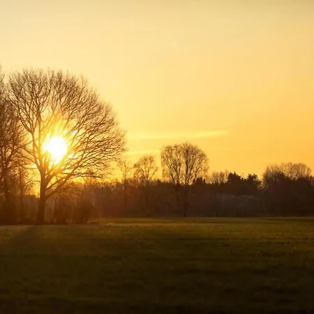 In Netherlands By Scenic Pond Шале