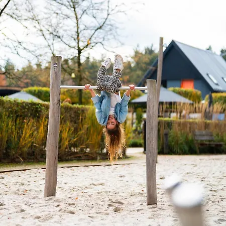 In Netherlands By Scenic Pond Шале *